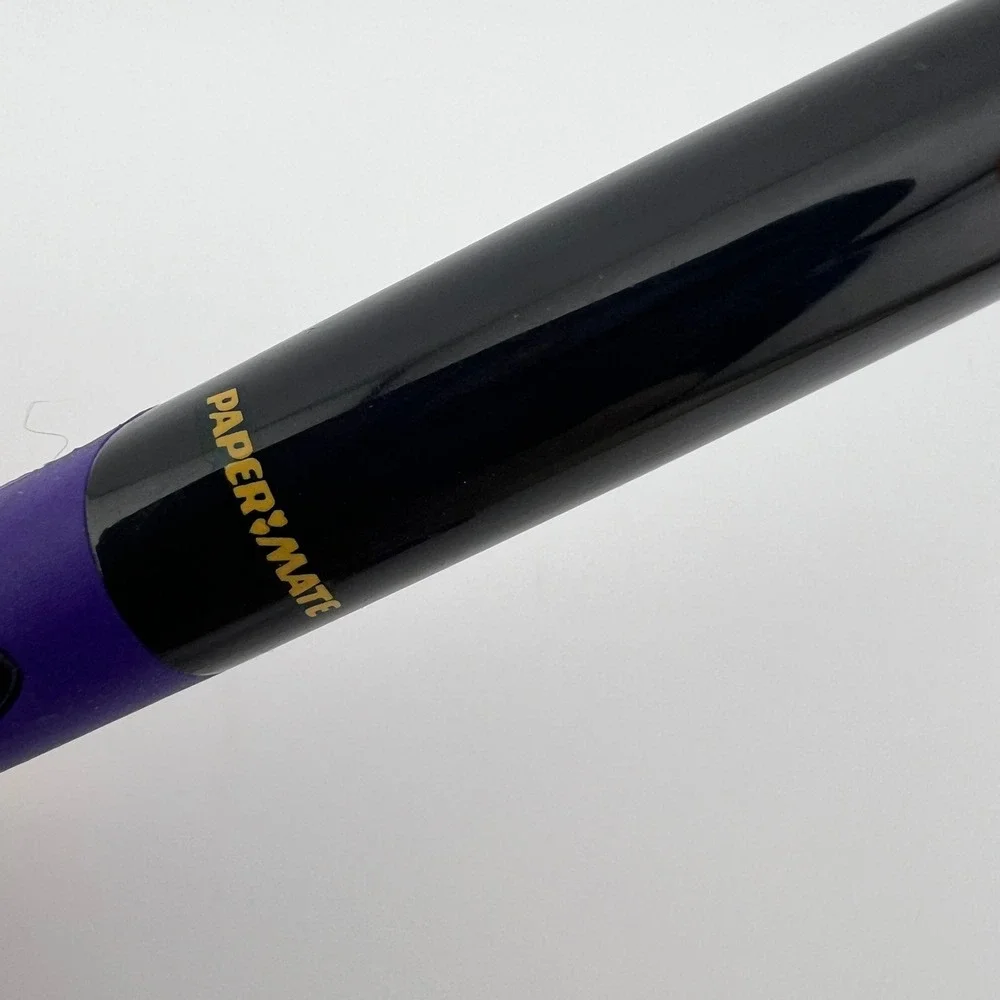 Xyzal Ballpoint Pens Pharmaceutical Promo 2010s Blue Ink 2pc PaperMate Blk Wht